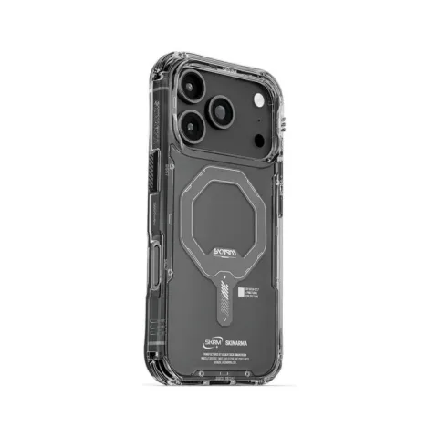 Чохол до мобільного телефона Skinarma Saido Magnetic Charging iPhone 17 Pro Gray (8886461248470)