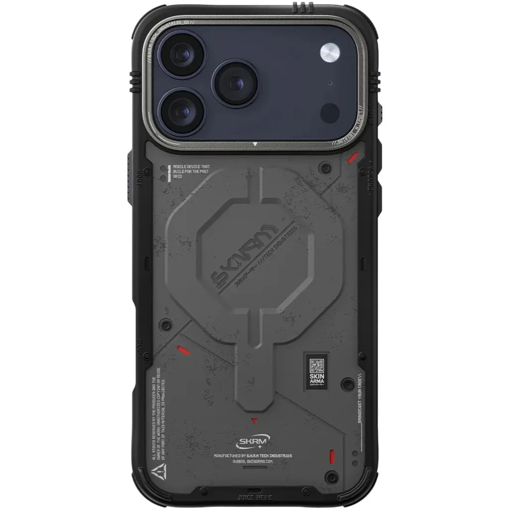 Чохол до мобільного телефона Skinarma Vigor MagSafe iPhone 17 Pro Max Gray (8886461249002)