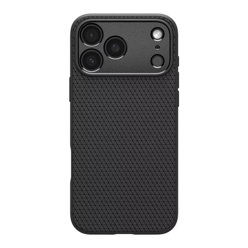 Чохол до мобільного телефона Spigen Liquid Air iPhone 17 Pro Max Matte Black (ACS10265)