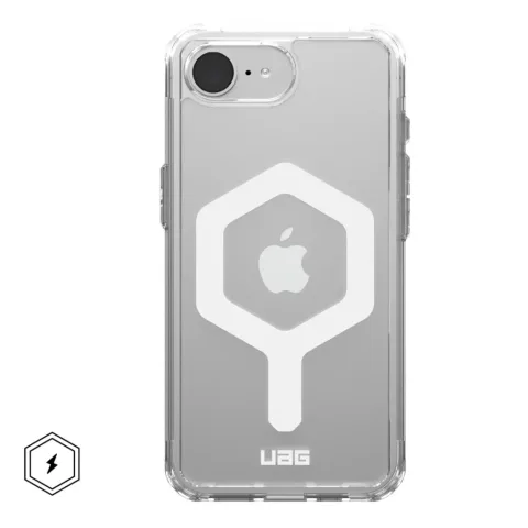 Чохол до мобільного телефона UAG iPhone 16E (4th Gen, 2025), Plyo MagSafe, Ice/White (114501114341)