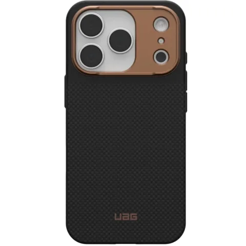 Чохол до мобільного телефона UAG iPhone 17 Pro Fibr Armr Magsafe Kevlar Graphite/Bronze (114555113985)