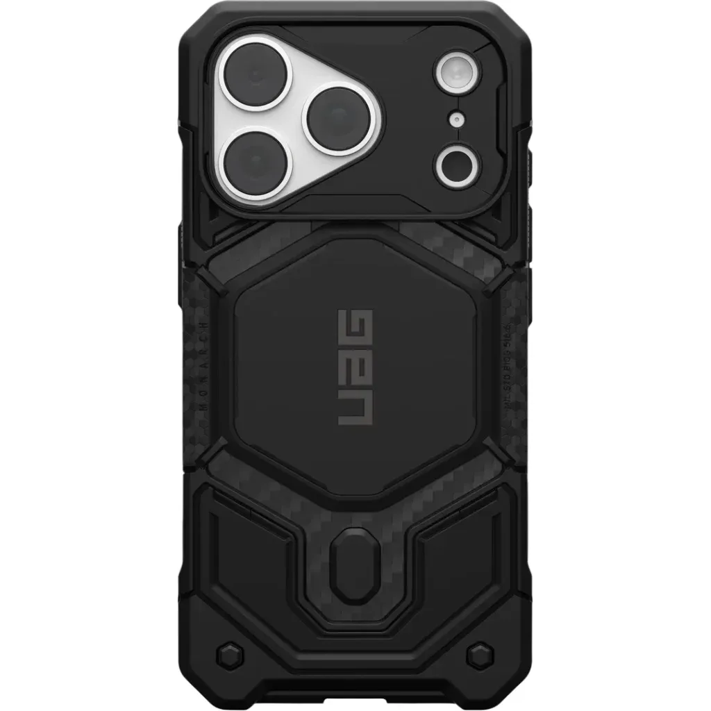 Чохол до мобільного телефона UAG Monarch Pro Magsafe iPhone 18 Pro Carbon Fiber (114569114242)