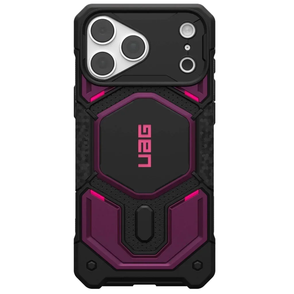 Чохол до мобільного телефона UAG Monarch Pro Magsafe iPhone 18 Pro Max Deep Purple Synth (114568114I4I)