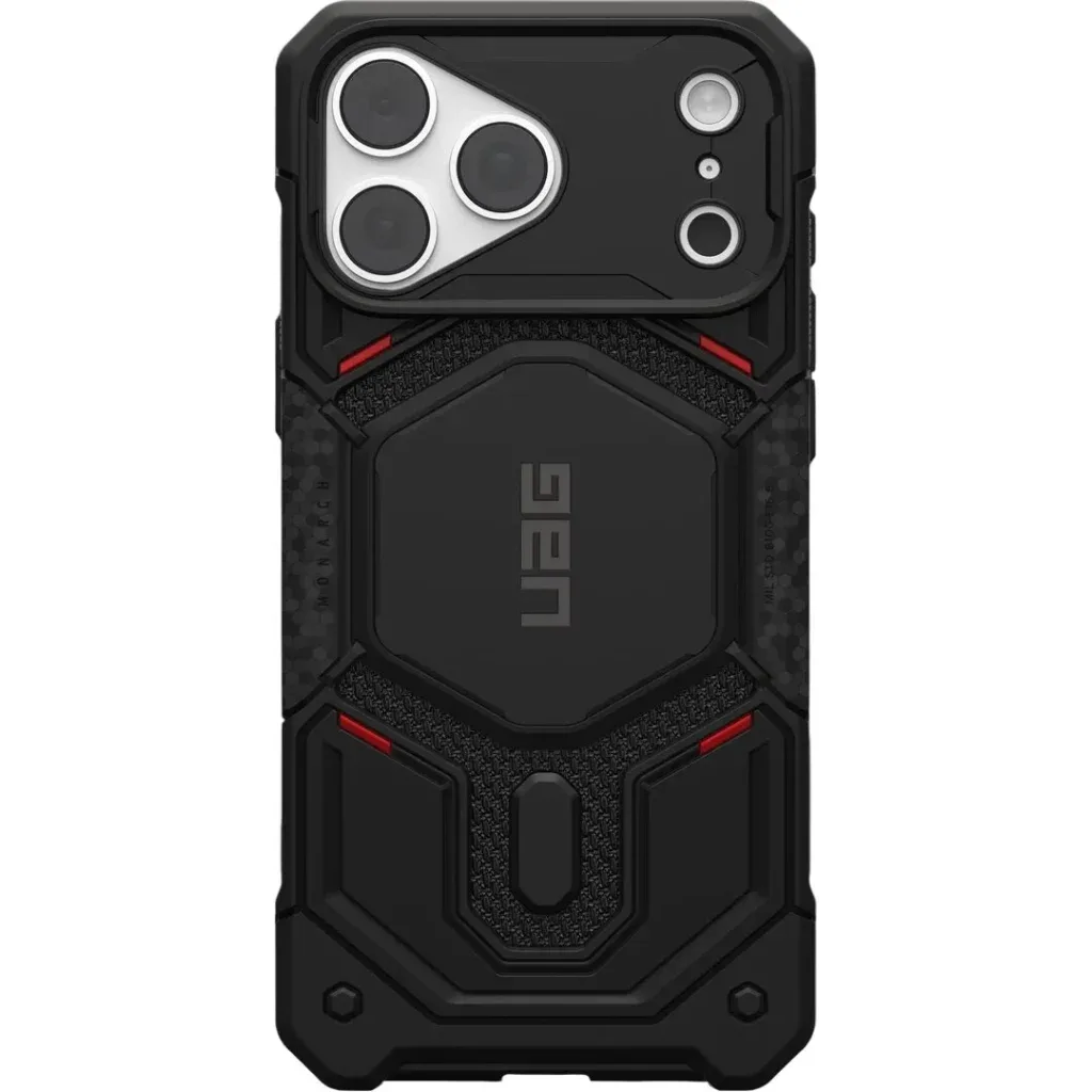 Чохол до мобільного телефона UAG Monarch Pro Magsafe iPhone 18 Pro Max Kevlar Black (114568113940)