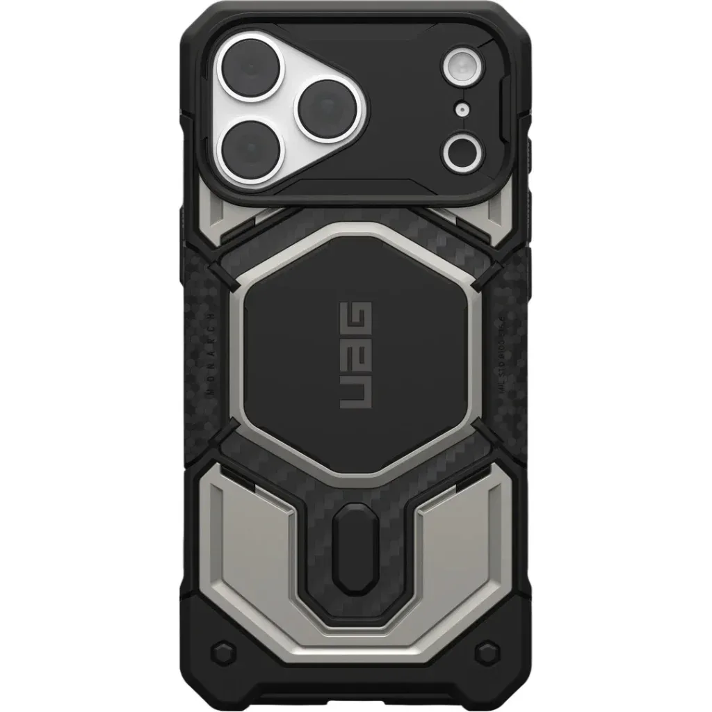 Чохол до мобільного телефона UAG Monarch Pro Magsafe iPhone 18 Pro Max Titanium (114568113636)