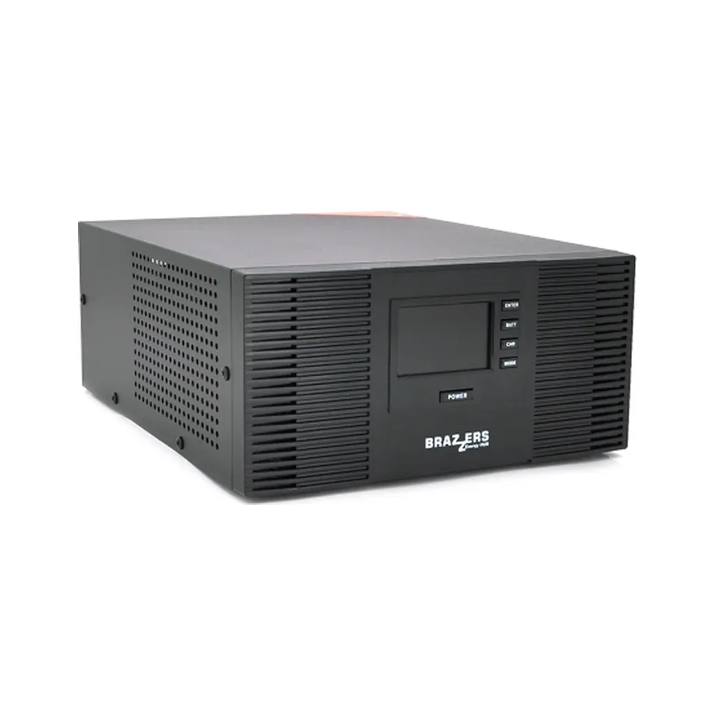 Пристрій безперебійного живлення Brazzers BRSW-LFP-1500-24 1200W (BRSW-LFP-1500-24)