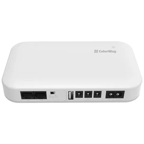 Пристрій безперебійного живлення ColorWay CW-PB100LI3WT 10000mAh 21W (CW-PB100LI3WT)
