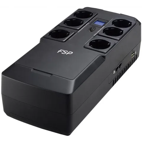 Пристрій безперебійного живлення FSP NanoFit 600VA Schuko (PPF3602303)