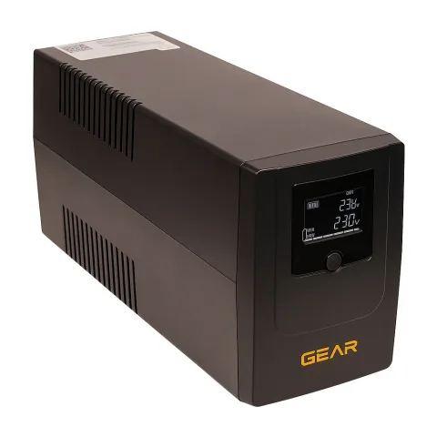 Пристрій безперебійного живлення GEAR GU-1200MLCD