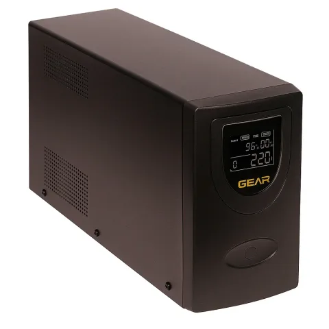 Пристрій безперебійного живлення GEAR GU-2000PLCD