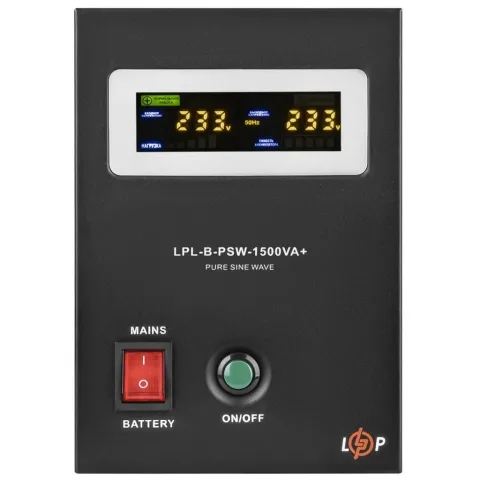 Пристрій безперебійного живлення LogicPower LPL-B-PSW-1500VA+ ( 1050W ) 24V (37700)