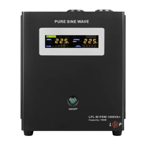 Пристрій безперебійного живлення LogicPower LPL-W-PSW-1000VA+ ( 700W ) 12V (37704)