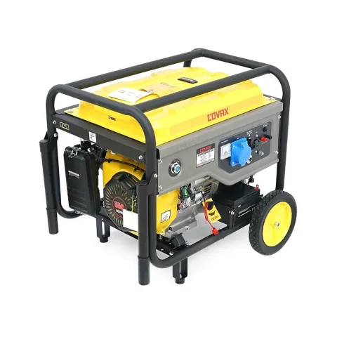Генератор COVAX CV20500LD-E2, 9.5kW, 220V, 50Hz, DC12V, 21HP, електро стартер, 25L (CV20500LD-E2)