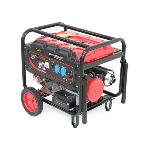 Генератор COVAX EPH10000E2-GAS, 7.0kW, бензин/газ, 220V, 50Hz, DC12V, 18HP, електро стартер, 25L (EPH10000E2-GAS)