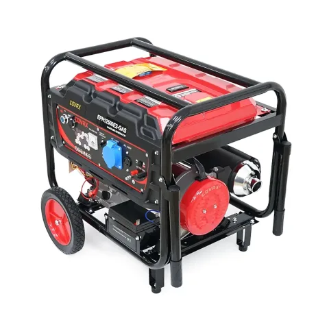 Генератор COVAX EPH12500E2-GAS, 8.0kW, бензин/газ, 220V, 50Hz, DC12V, 18HP, електро стартер, 25L (EPH12500E2-GAS)