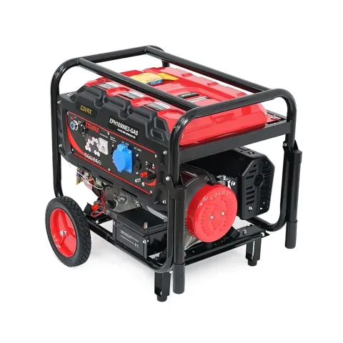 Генератор COVAX EPH18500E2-GAS, 9.0kW, бензин/газ, 220V, 50Hz, DC12V, 20HP, електро стартер, 25L (EPH18500E2-GAS)