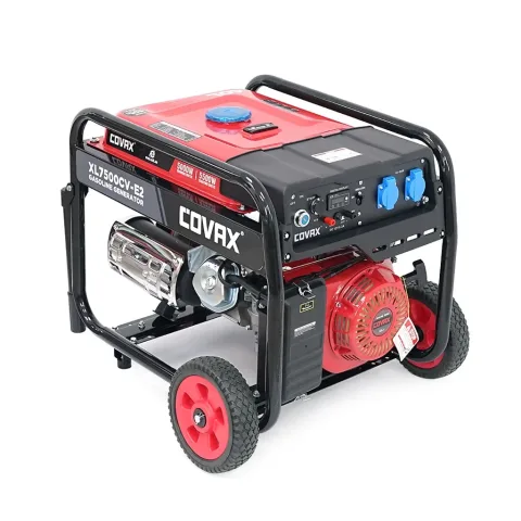 Генератор COVAX XL7500CV-E2, 5.0kW, 220V, 50Hz, DC12V, 13HP, електро стартер, 25L (XL7500CV-E2)