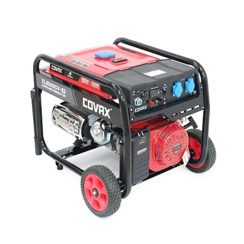 Генератор COVAX XL8500CV-E2, 6.0kW, 220V, 50Hz, DC12V, 15HP, електро стартер, 25L (XL8500CV-E2)