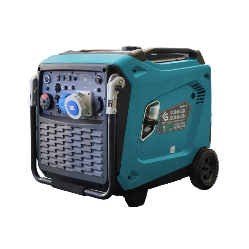 Генератор Konner&Sohnen KS 9500iE S ATSR, інверторний, 230V/400V, ATS, 9.0-9.5kW, електростартер, пульт (KS9500IESATSR)