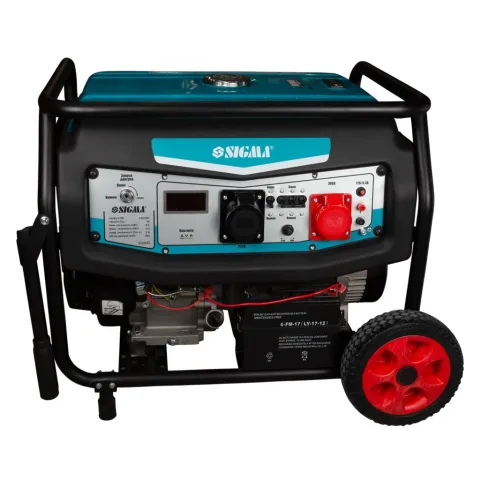Генератор Sigma 220V/380V 3ф 8.5/9.0kW електрозапуск (5710511)