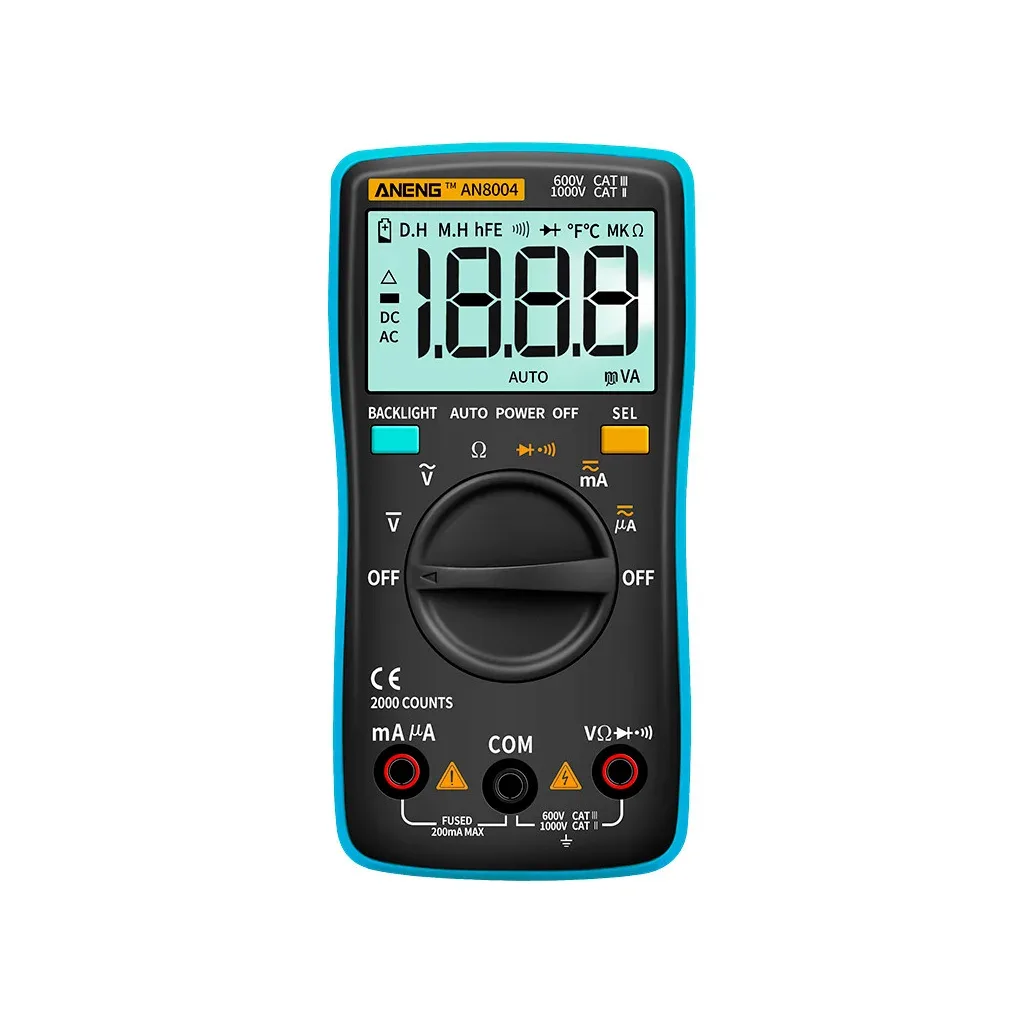 Цифровий мультиметр ANENG AN8004, V, A, R (AN8004)