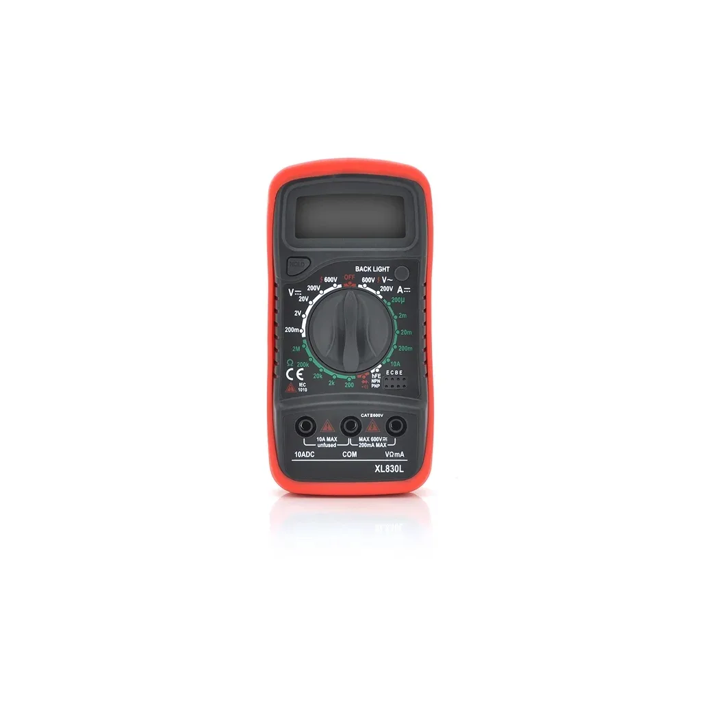 Цифровий мультиметр ANENG XL-830L, V, A, R, C, функція hFE (XL-830L)