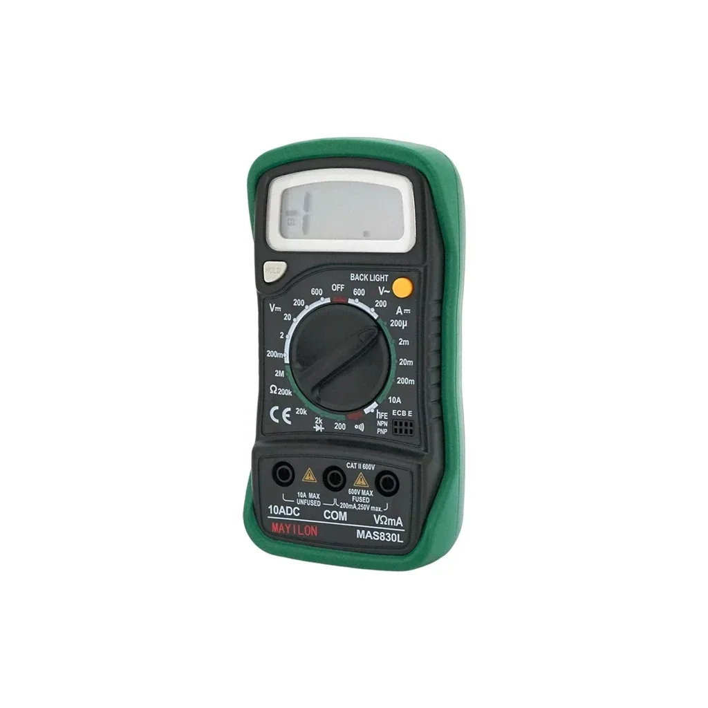Цифровий мультиметр Mayilon MAS-830L, V, A, R (MAS-830L)