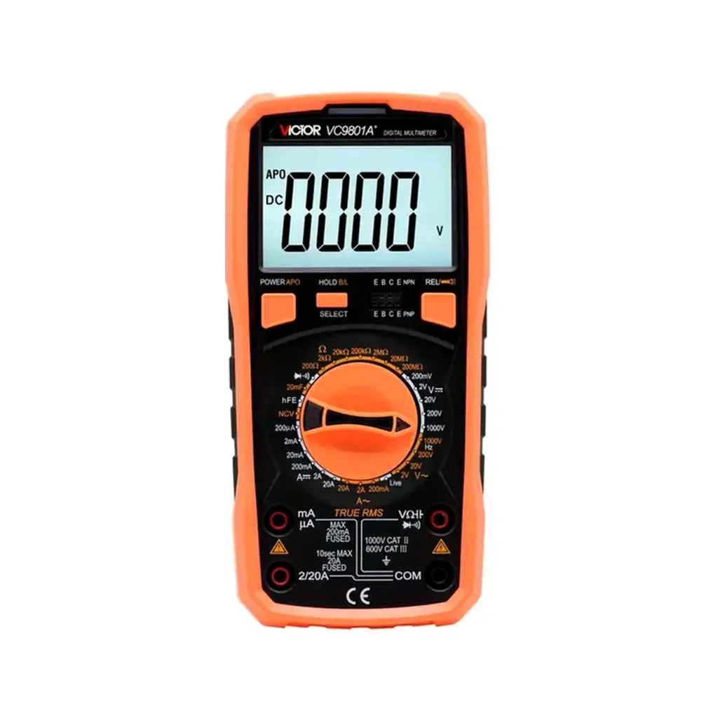 Цифровий мультиметр Victor VC9801A, V, A, R, С, F (VC9801A)