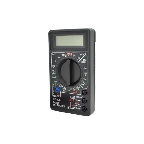 Цифровий мультиметр Voltronic DT-838, V, A, R , T, Q60 (DT-838)