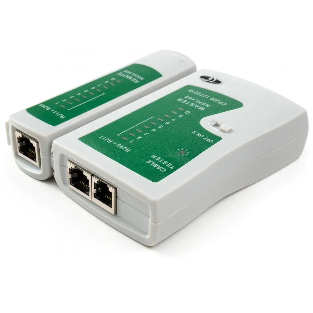 Тестер кабельний Vinga RJ-45/RJ-11 (VCPTT1145)