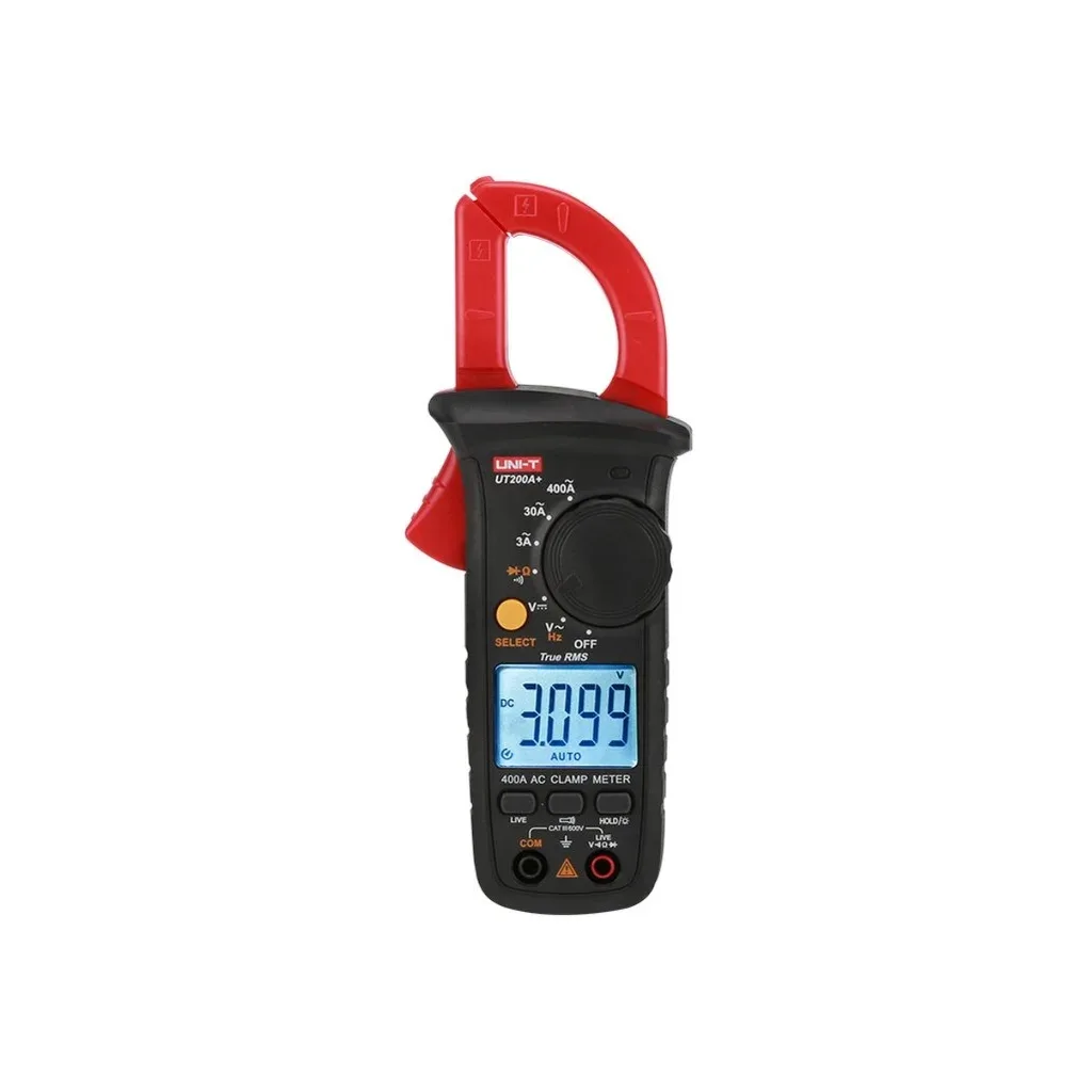 Токові кліщі UNI-T UT200A+ ACA, ACV, DCV, , Hz, NCV (True RMS) (UT200A+)