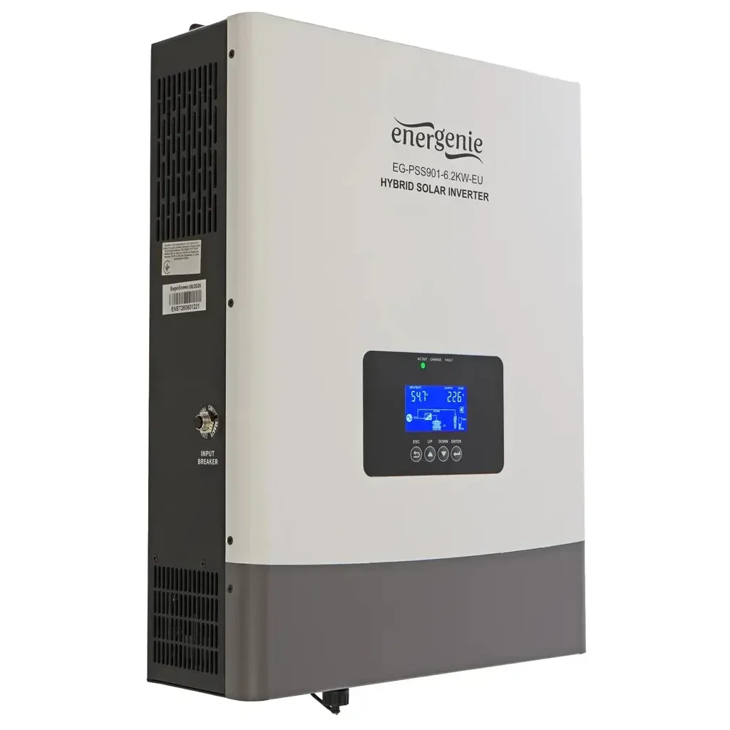 Сонячний інвертор EnerGenie EG-PSS901-4.2KW-EU, 4.2kW, 25.6V (PSS901-4.2KW-EU)