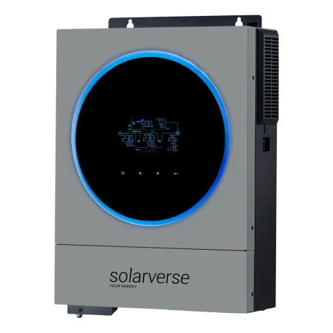 Сонячний інвертор Solarverse Ampere Duo 6kW 48V 1 MPPT 220V 1ф (SV6048AD)