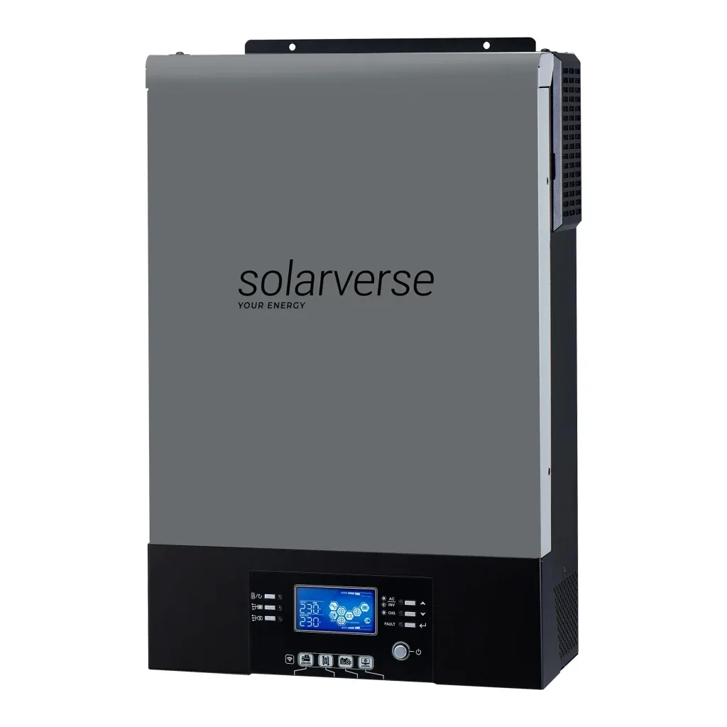 Сонячний інвертор Solarverse Ampere UPS 6kW 48V 1 MPPT Wi-Fi 220V 1ф (SV6048UPSW)