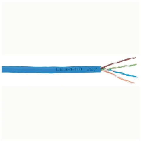 Кабель мережевий Legrand UTP 305м cat.6, LSZH, blue (32754)
