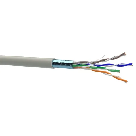 Кабель мережевий OK-Net FTP 100м cat.5e (FTP-cat.5E) (КПВЭ-ВП (200) 4*2*0,51 / 100)