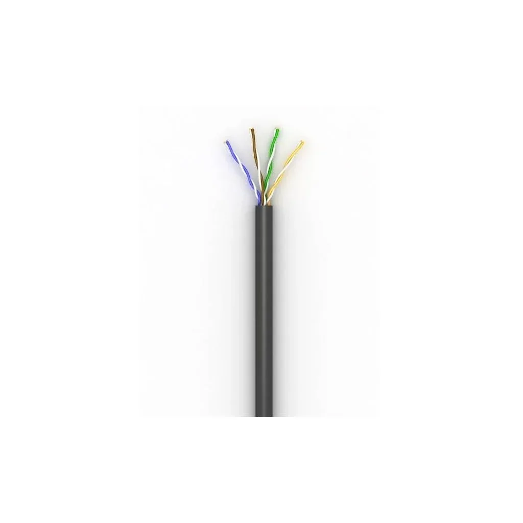 Кабель мережевий OK-Net UTP 100м cat.5e outdoor (U/UTP-cat.5Е-SL) (КПП-ВП (100) 4*2*0,46 / 100)