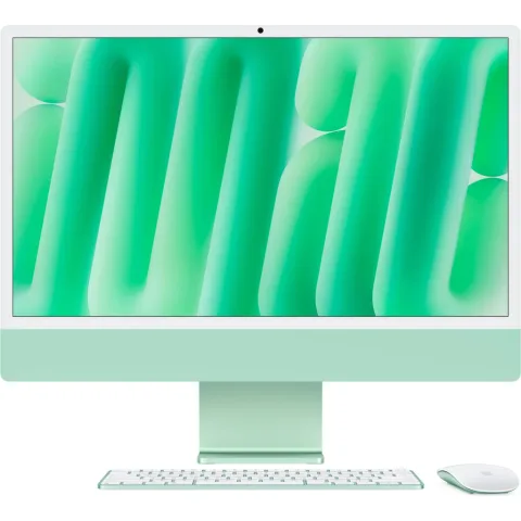 Комп'ютер Apple 24" iMac Retina 4.5K / Apple M4 (10-c/CPU, 10-c/GPU), 16, 256, Green, A3137 (MWUY3UA/A)