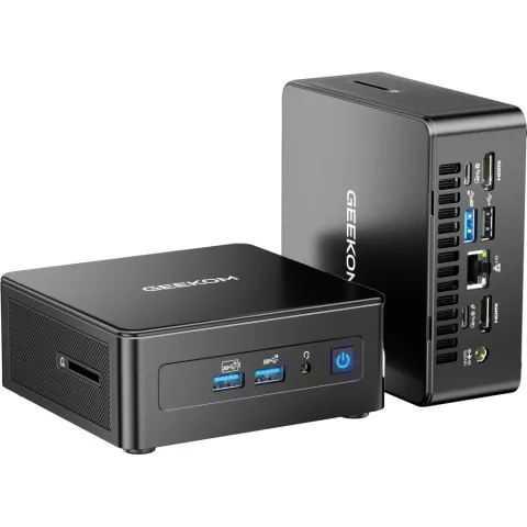 Комп'ютер Geekom IT15 AI Mini PC / Ultra9 285H, 32, 1TB, Arc 140T GPU, WIN11Pro (GMIT15U9285H-321-EU)