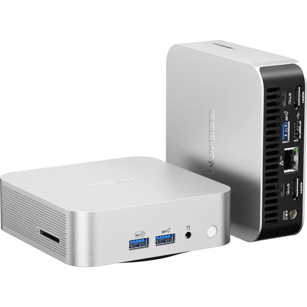 Комп'ютер Geekom Mini PC A6 / Ryzen7 6800H, 32, SSD 1TB, WIN11Pro (GMA6R76800H-321T-EU)