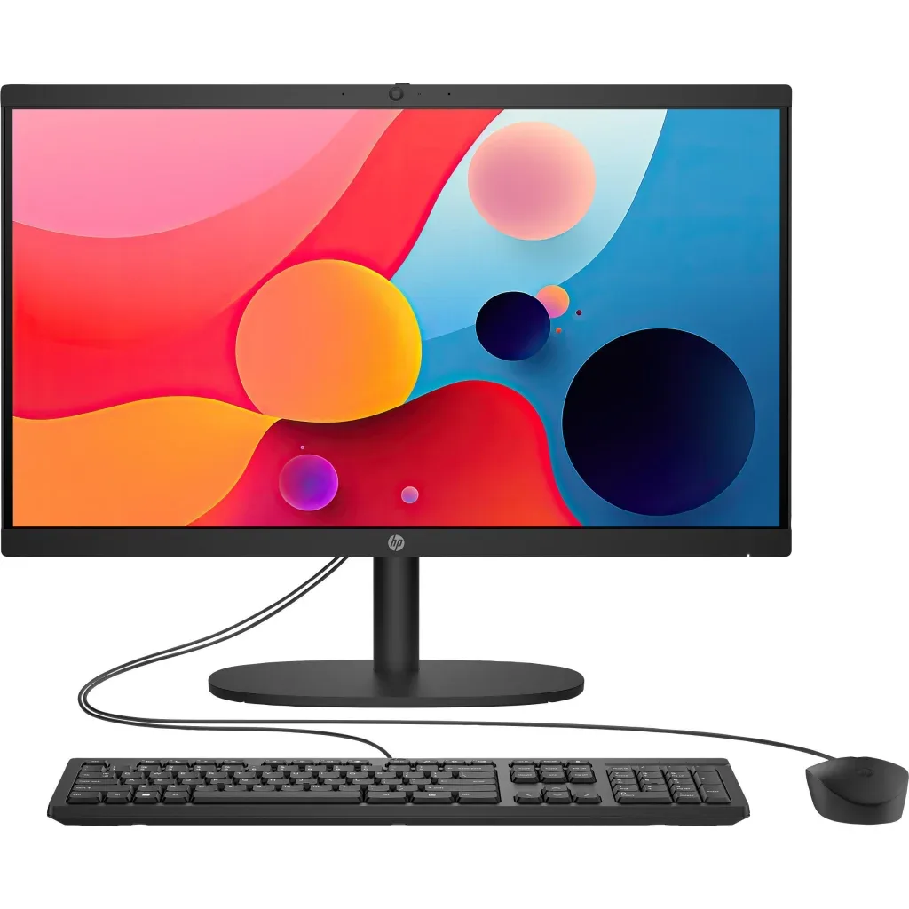 Комп'ютер HP 22-dg0003ua AiO / i3-N300, 8, 512, WiFi, кл+м, black (C31FREA)