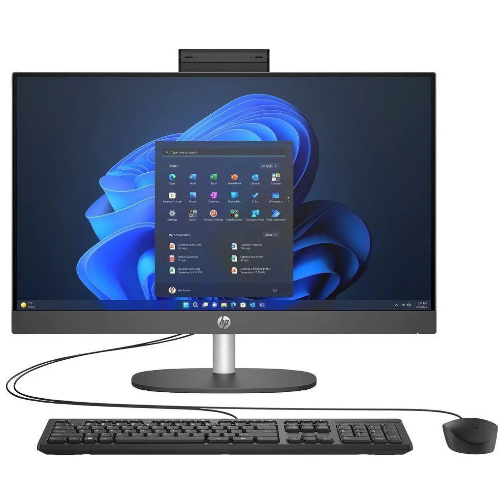 Комп'ютер HP 240 G10 AiO / i5-1334U, 16, 512, WiFi, кл+м (A54ZQET)
