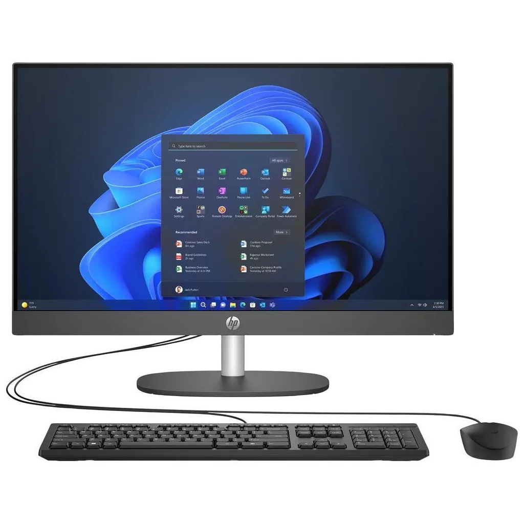 Комп'ютер HP 240 G10 AiO / i5-1334U, 16, 512, WiFi, кл+м, Win11P (9M9M4AT)