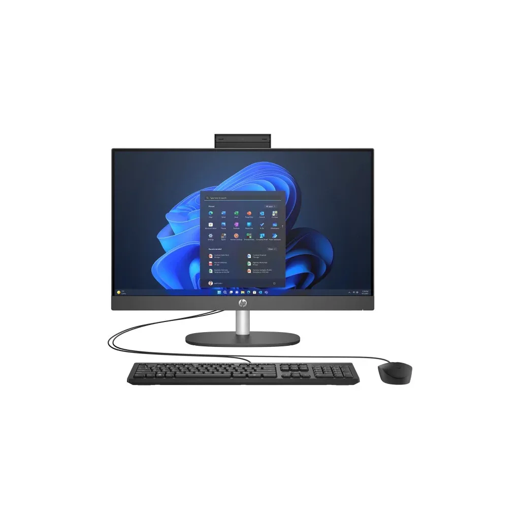 Комп'ютер HP ProOne 240 G10 AiO / Ultra7 155U, 32, 512, Cam, WiFi, K&M, HAS, W11Pro (A54YZET)