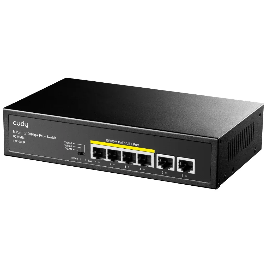 Комутатор мережевий Cudy FS1006P