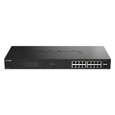Комутатор мережевий D-Link DGS-1018P