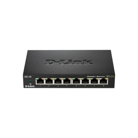 Комутатор мережевий D-Link DGS-108
