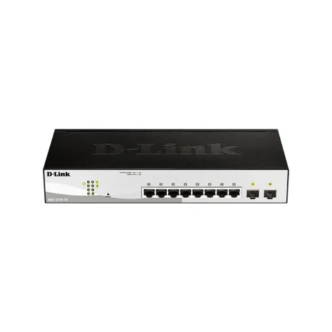 Комутатор мережевий D-Link DGS-1210-10/FL