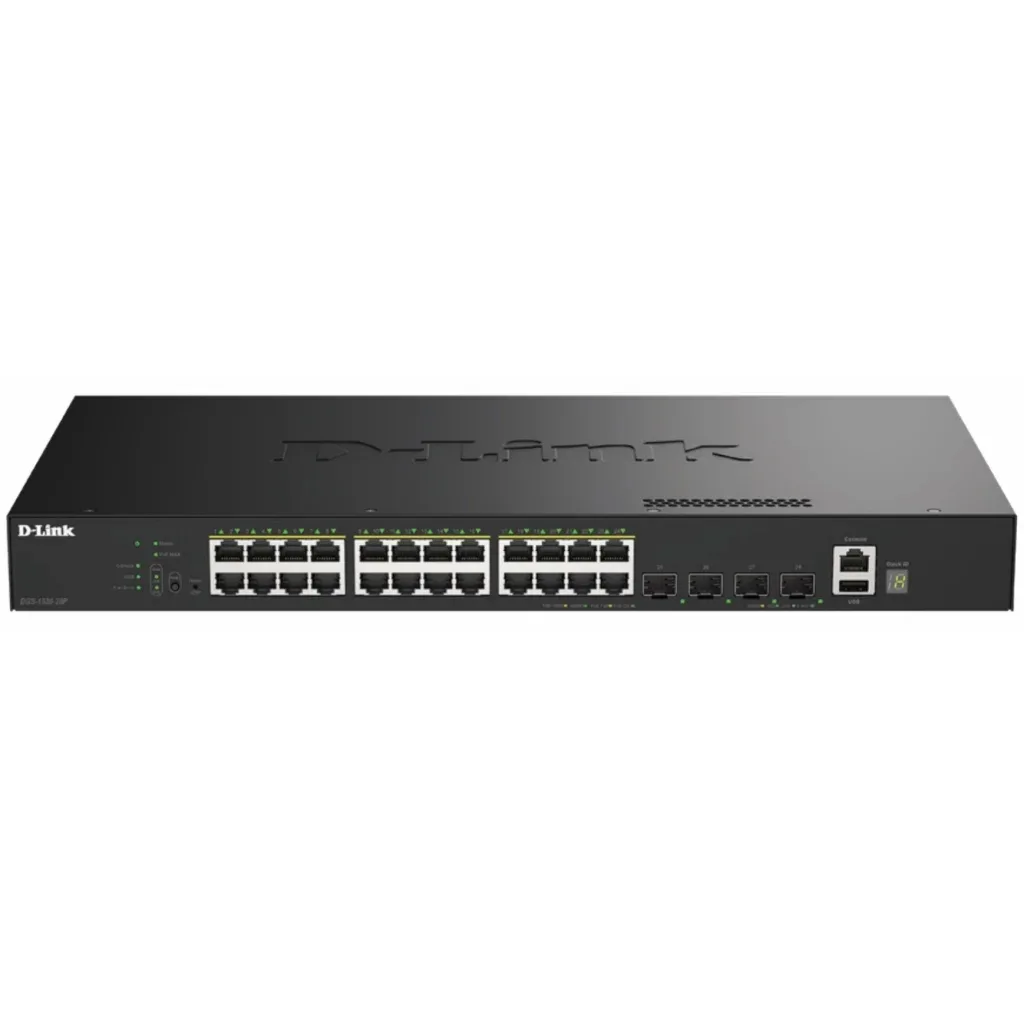 Комутатор мережевий D-Link DGS-1530-28
