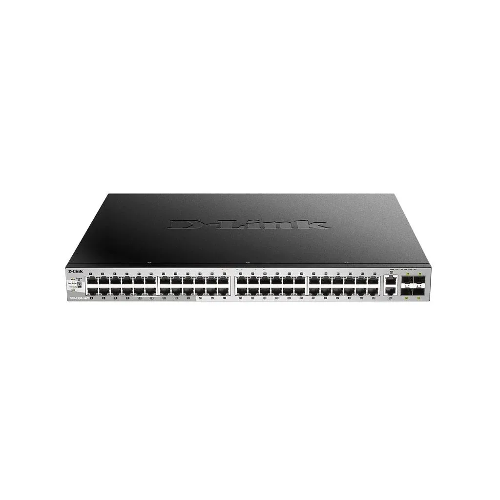 Комутатор мережевий D-Link DGS-3130-54PS
